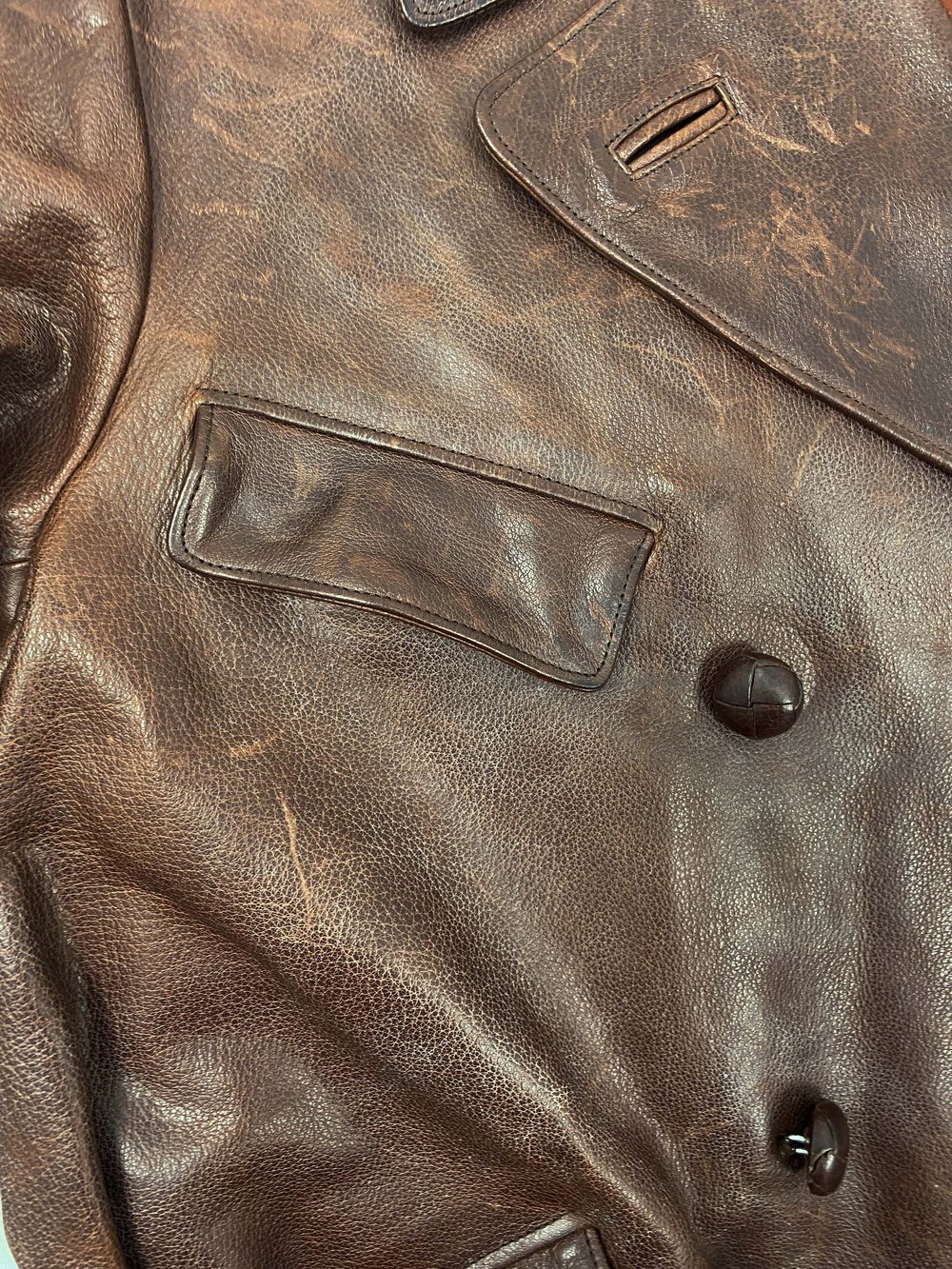 Prada 2015 buffalo leather jacket — JAMES VELORIA